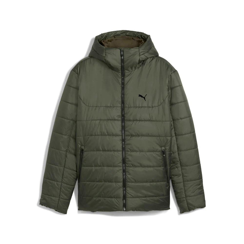 Essentials Hooded Padded Full Zip Jacket