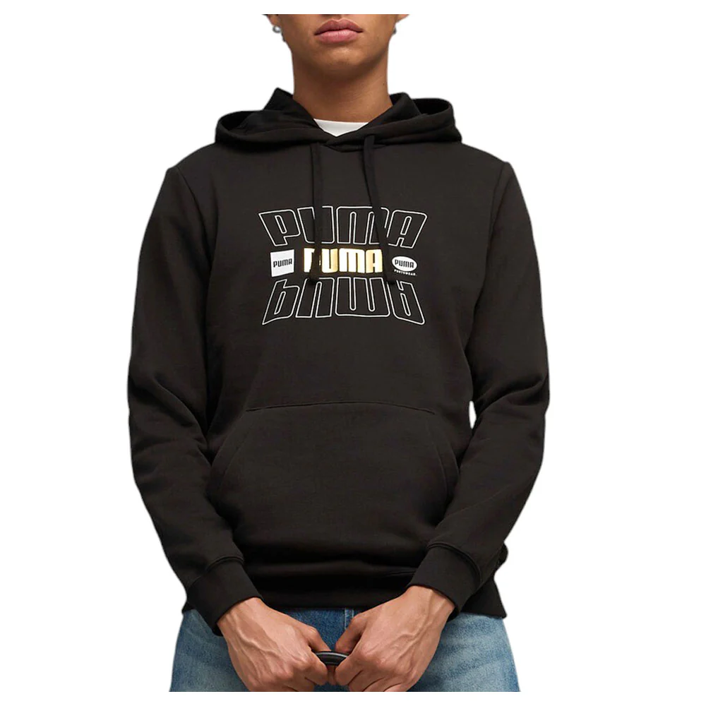 Essentials Logo Lab Holiday Pullover Hoodie - Image 5