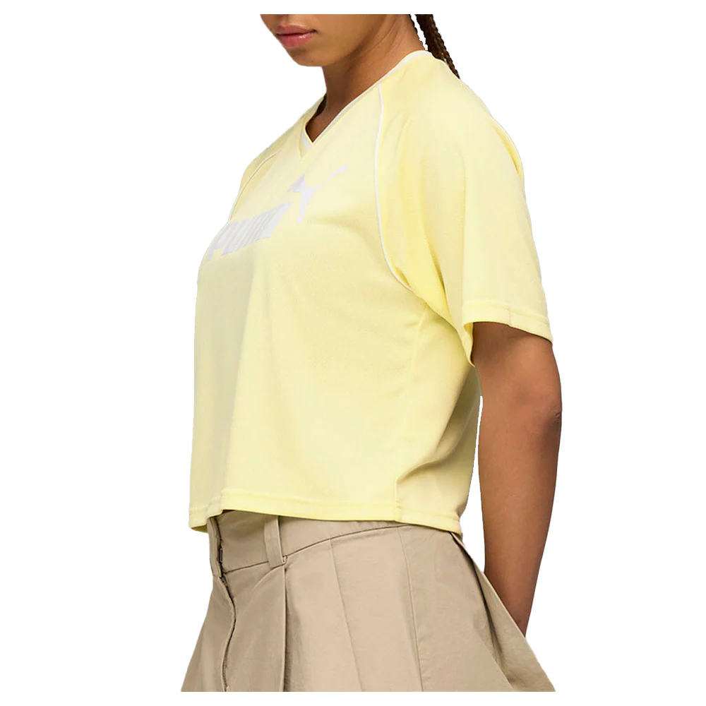 Essentials Relaxed Cropped Football Jersey - Image 5