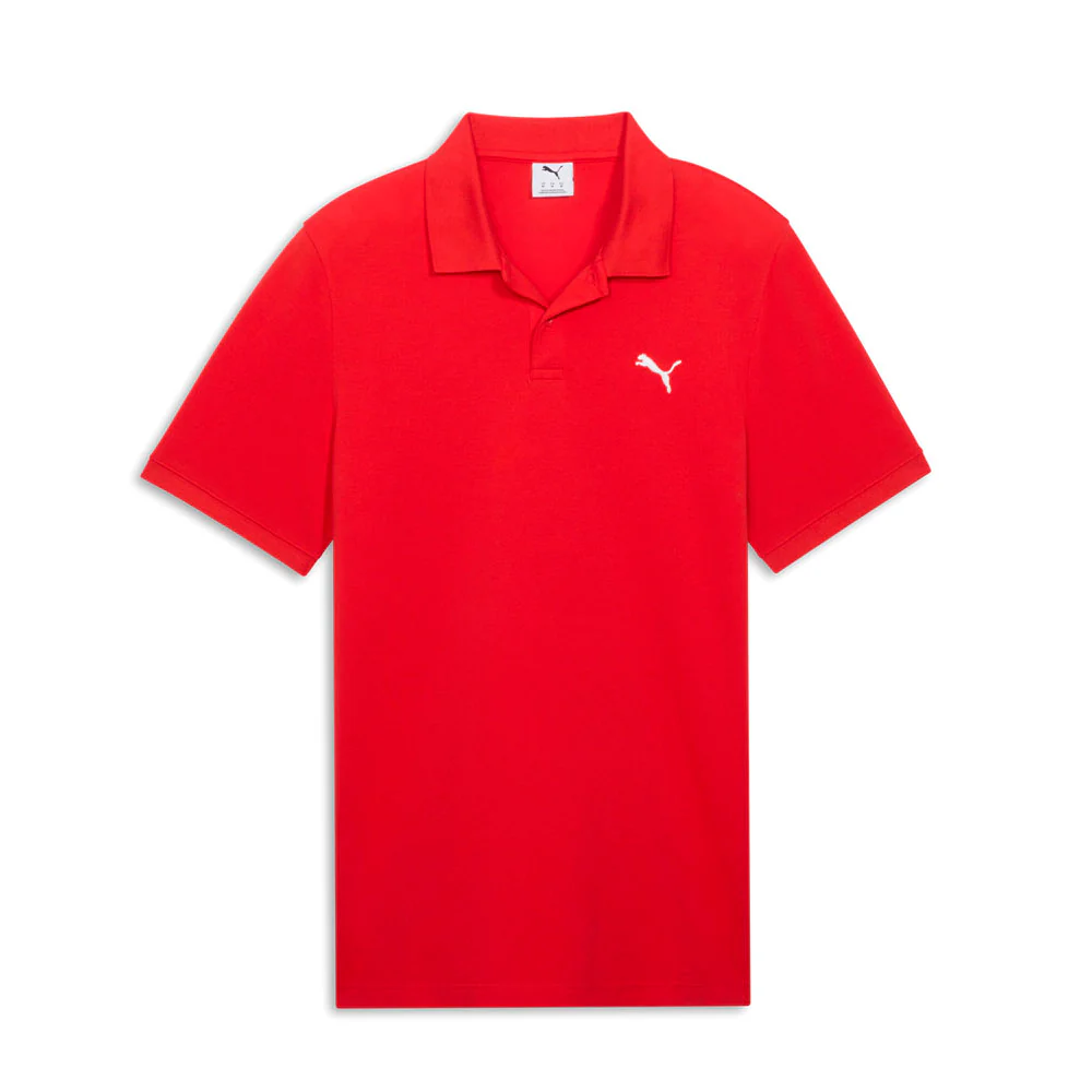Essentials Small Logo Pique Short Sleeve Polo Shirt
