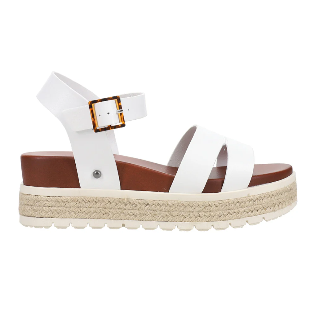 Evana Platform Espadrille Wedge Sandals