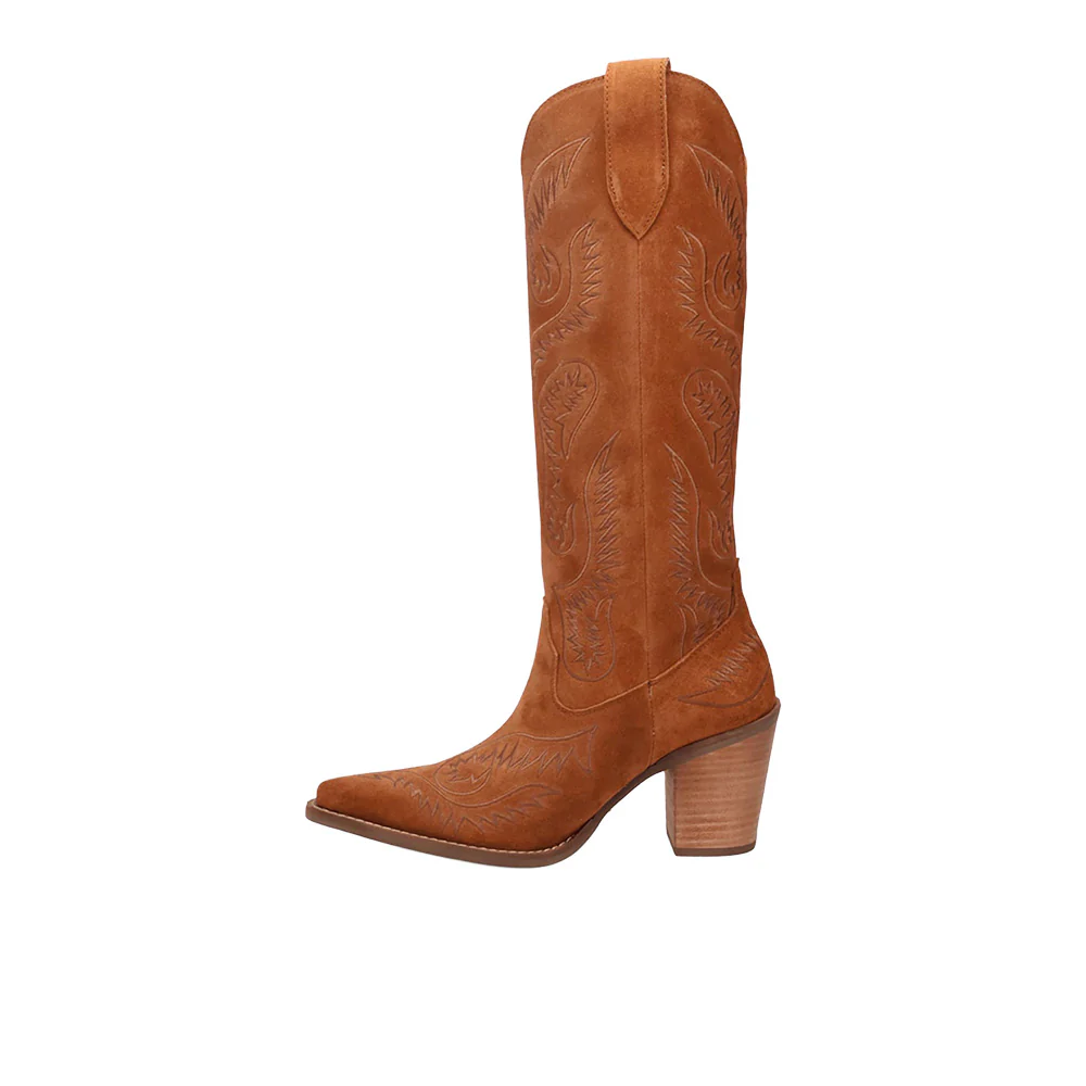 Evita Southwest Embroidered Snip Toe Cowboy Boots - Image 3
