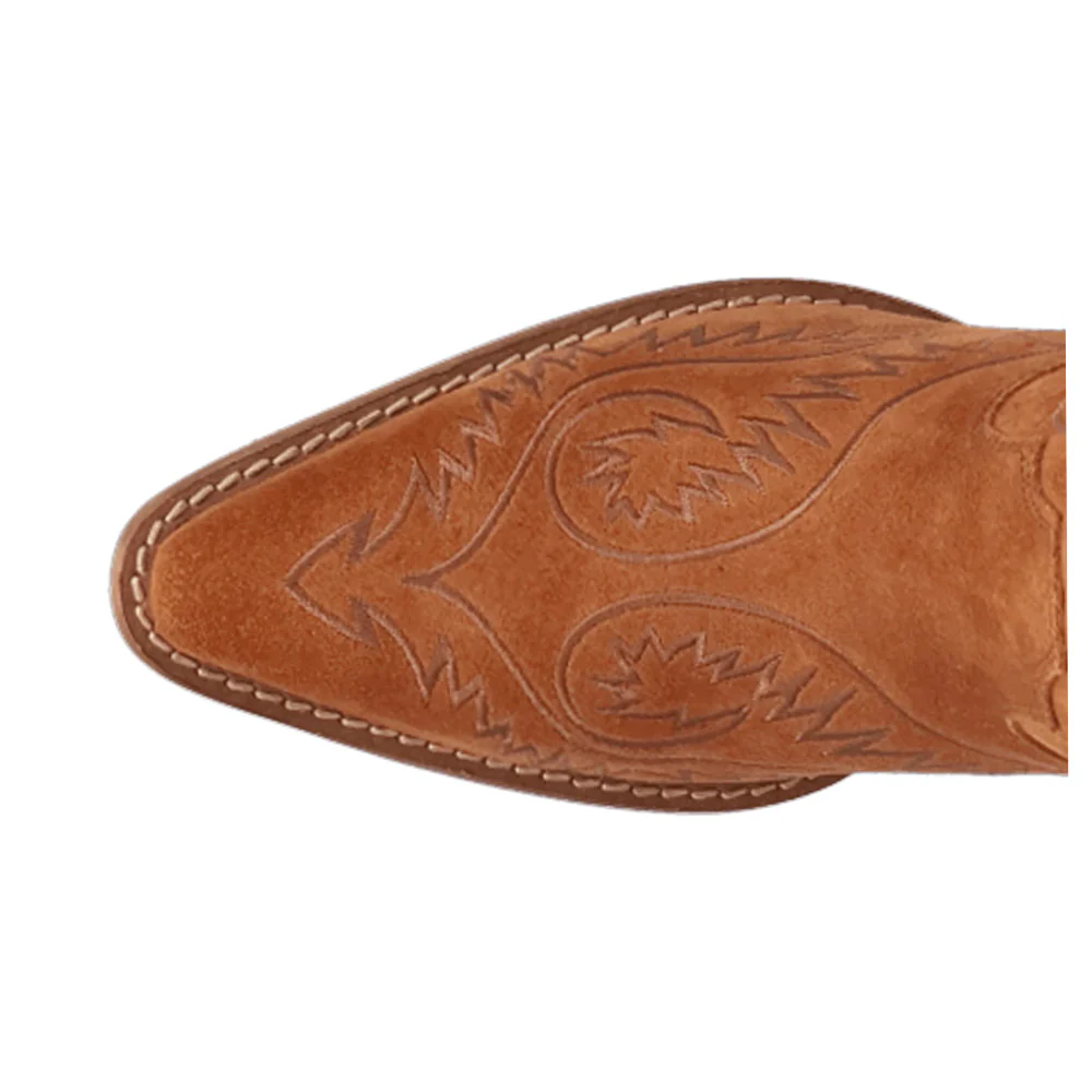 Evita Southwest Embroidered Snip Toe Cowboy Boots - Image 4