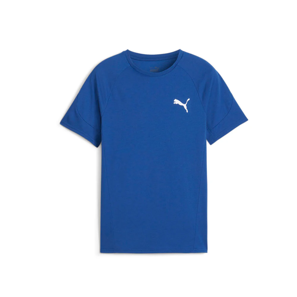 Evostripe Crew Neck Short Sleeve Athletic T-Shirt (Big Kid)
