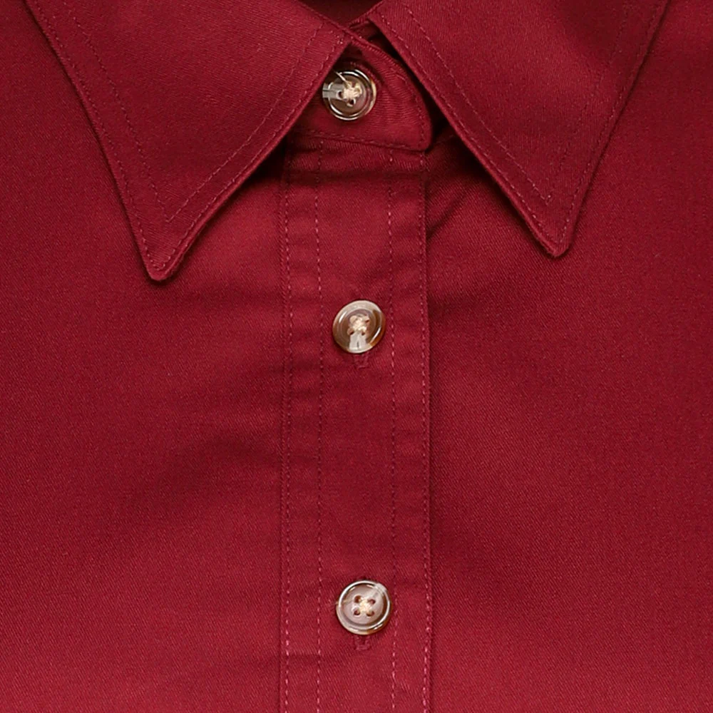 EZCare Woven Short Sleeve Button Up Shirt - Image 4