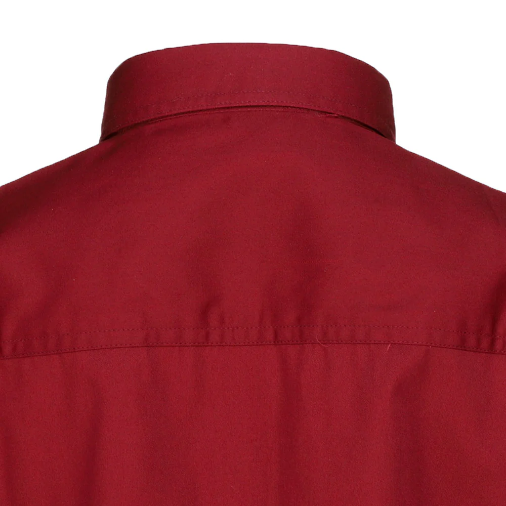 EZCare Woven Short Sleeve Button Up Shirt - Image 5