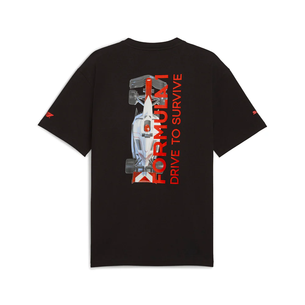F1 Dts Graphic Relaxed Crew Neck Short Sleeve T-Shirt - Image 2