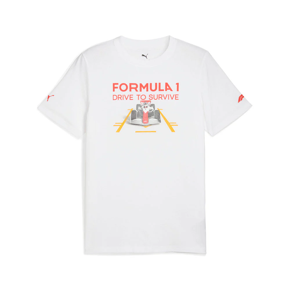 F1 Dts Graphic Race Crew Neck Short Sleeve T-Shirt