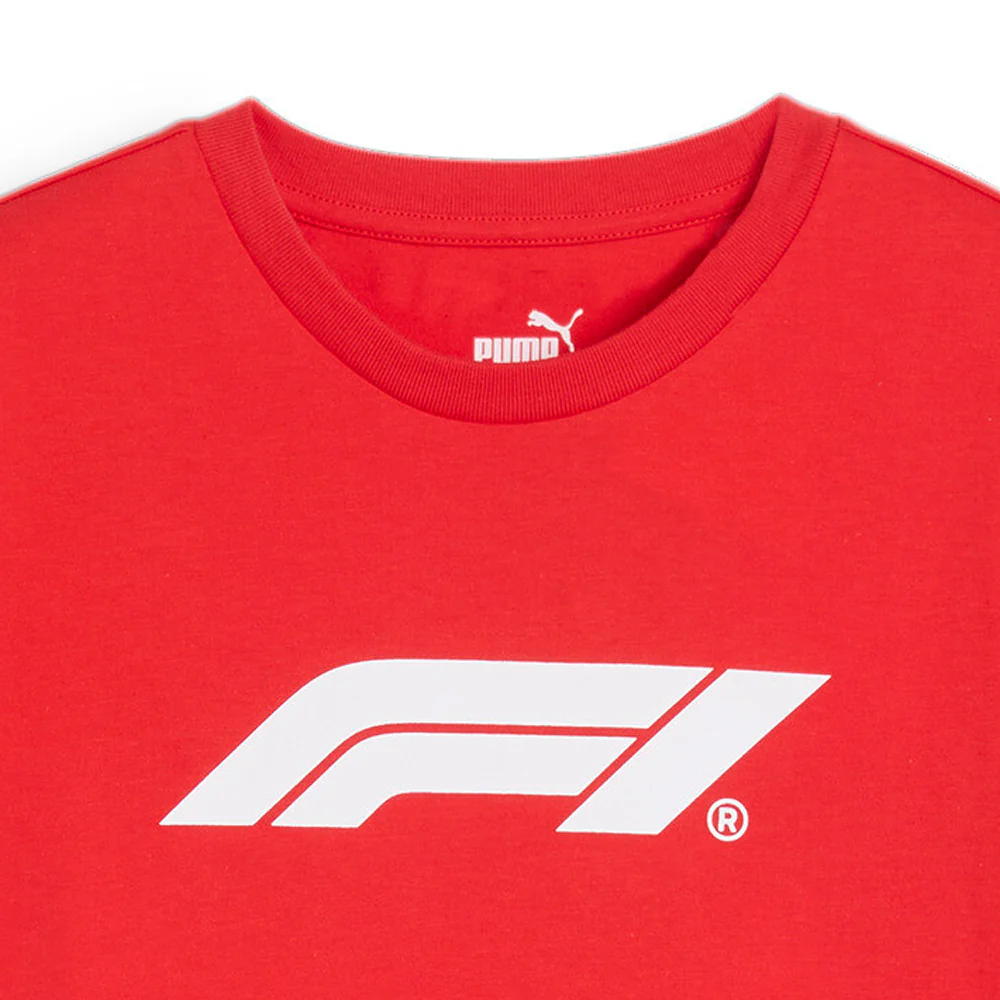 F1 Essentials Crew Neck Short Sleeve T-Shirt (Youth) - Image 3