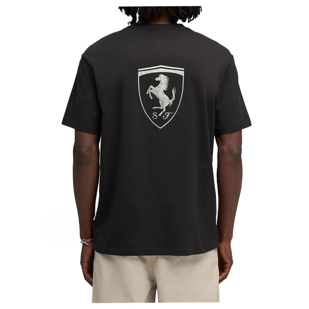Scuderia Ferrari Lifestyle Crew Neck Short Sleeve T-Shirt - Image 4