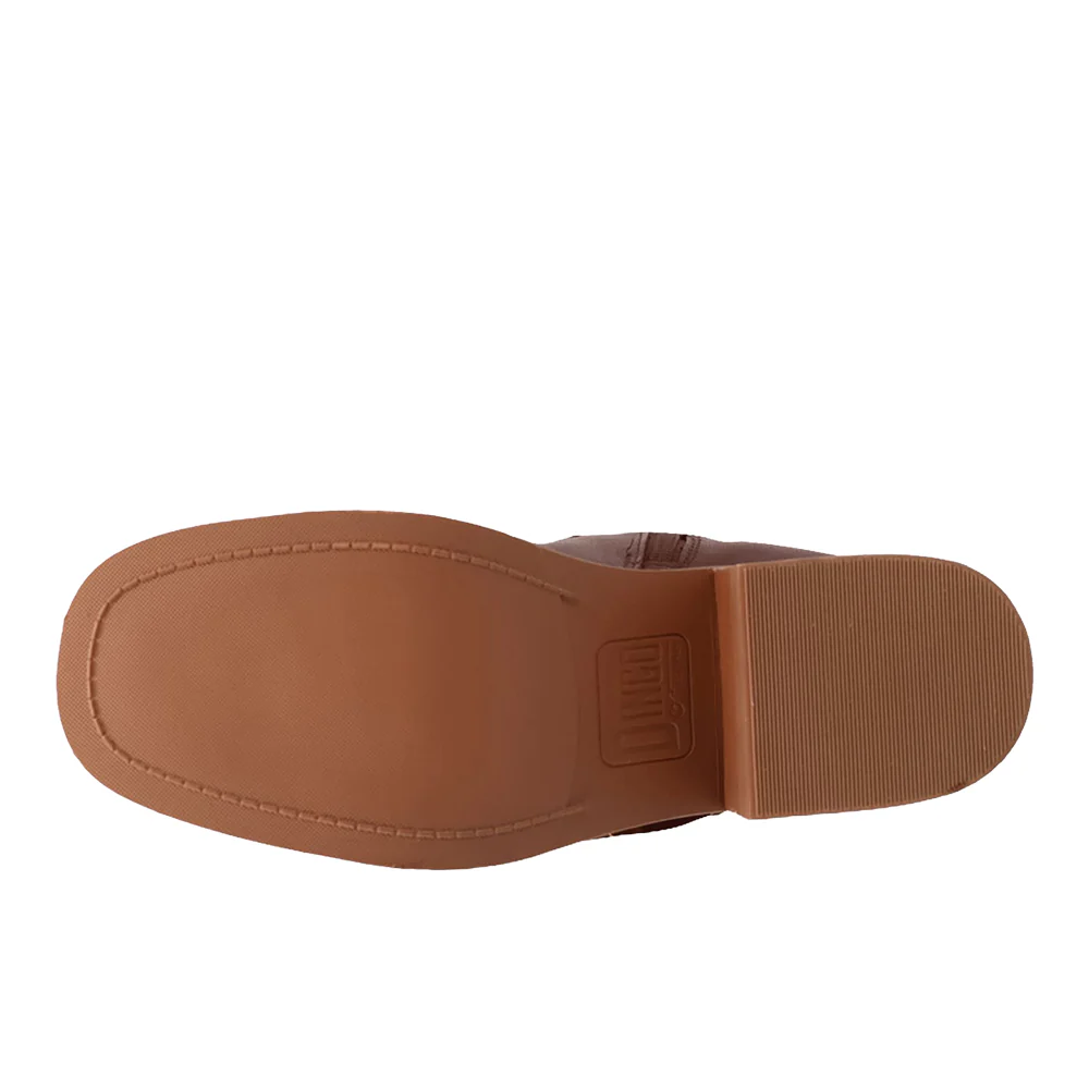 Fillmore Leather Round Toe Zippered Boots - Image 5