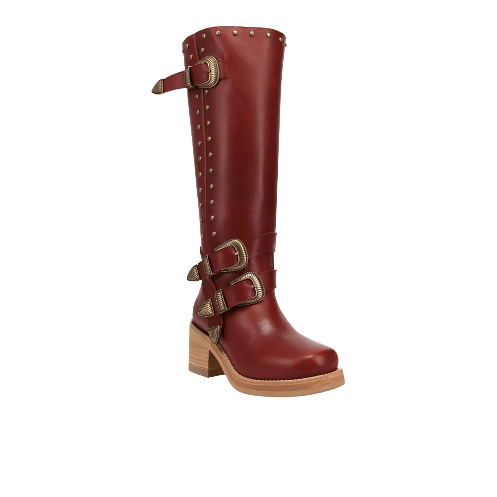 Fillmore Leather Round Toe Zippered Boots - Image 2