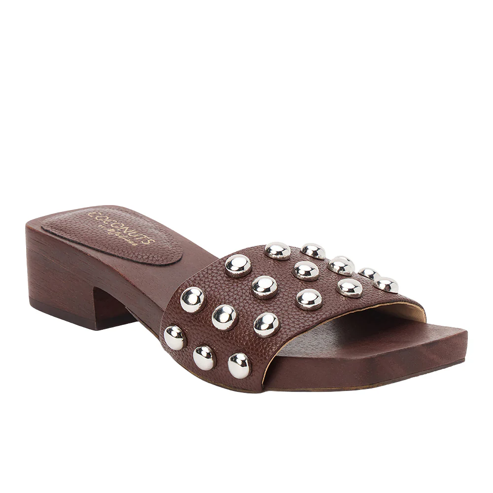 Fiora Studded Slide Sandals - Image 2