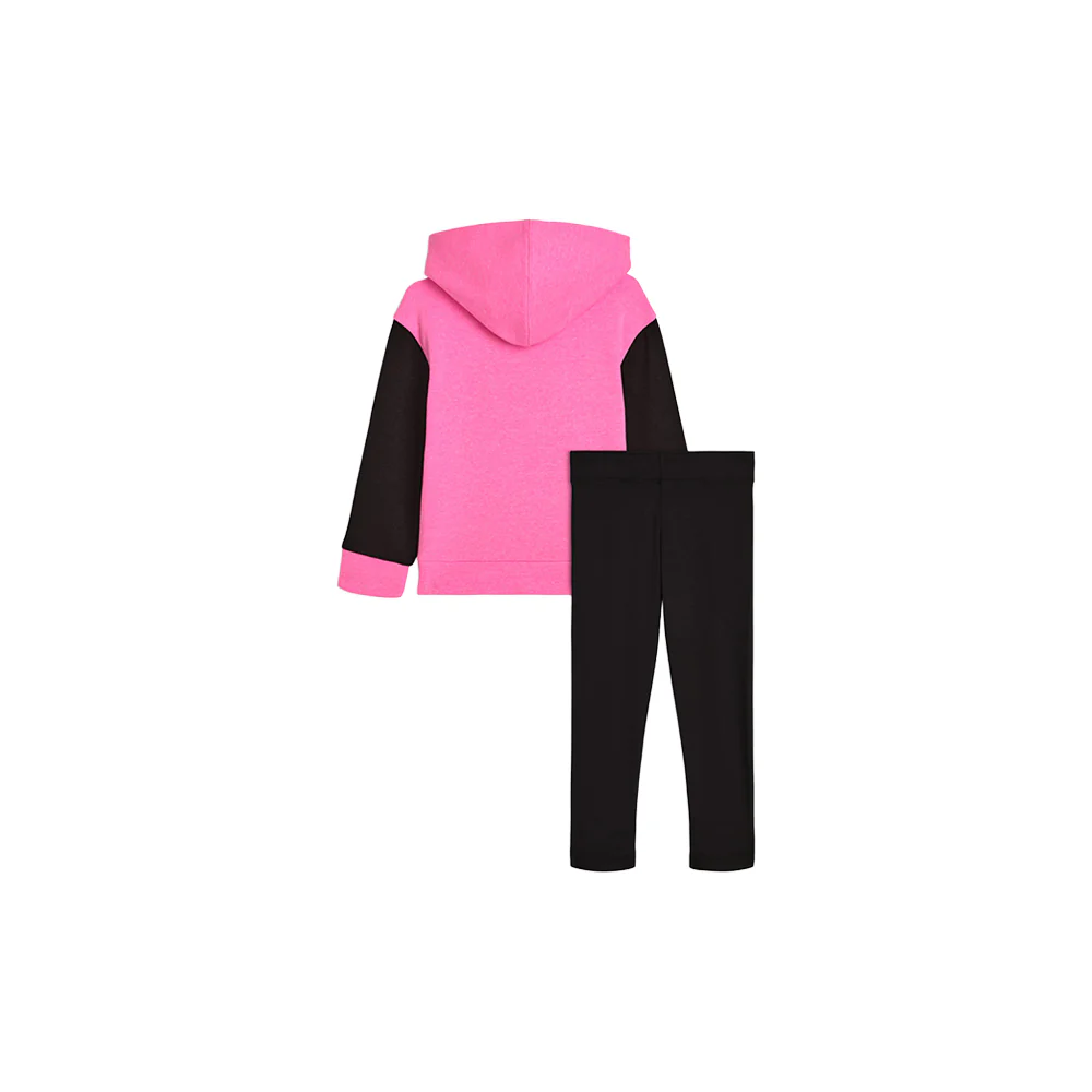 Fleece Pullover Hoodie & Leggings Set (Toddler) - Image 2