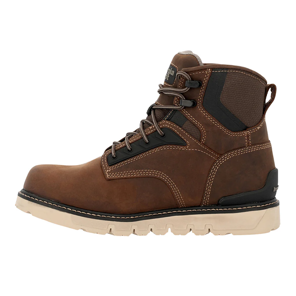Flex Wedge 6 Inch Waterproof Soft Toe Work Boots - Image 3