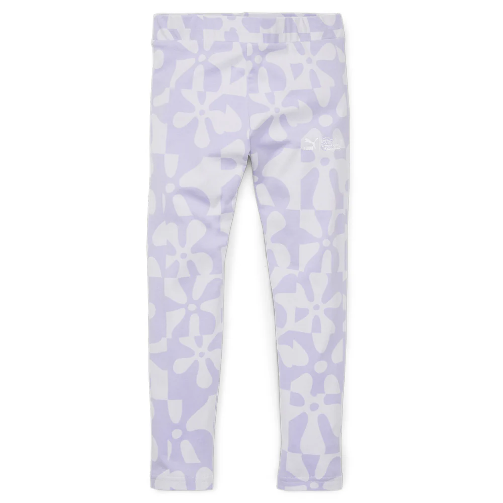 SpongeBob Floral Leggings (Youth)
