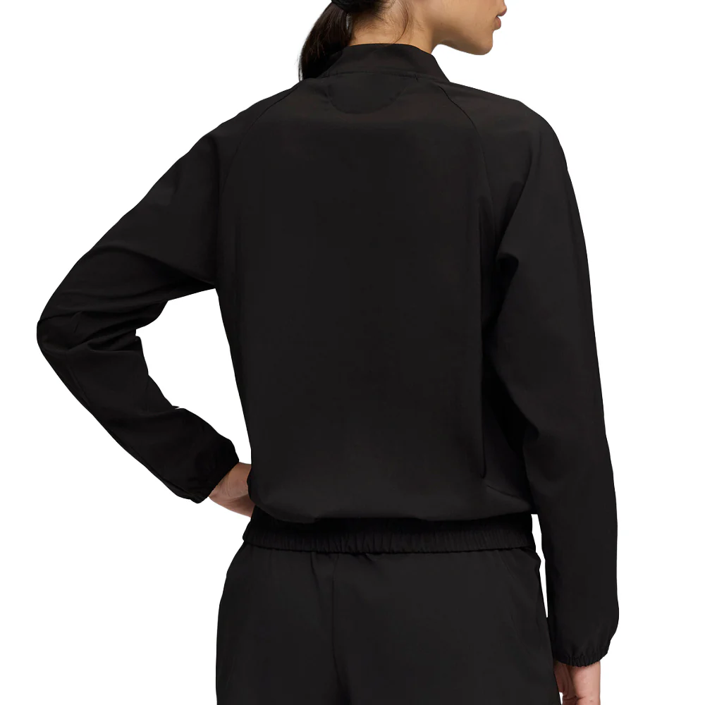 Floral Ribbon Woven Full Zip Training Jacket - Image 4