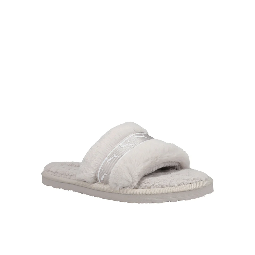Fluff Remix Logo Slide Sandals (Big Kid) - Image 2