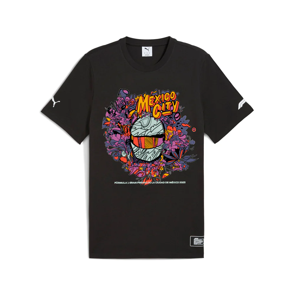 F1 Mexico Graphic Crew Neck Short Sleeve T-Shirt