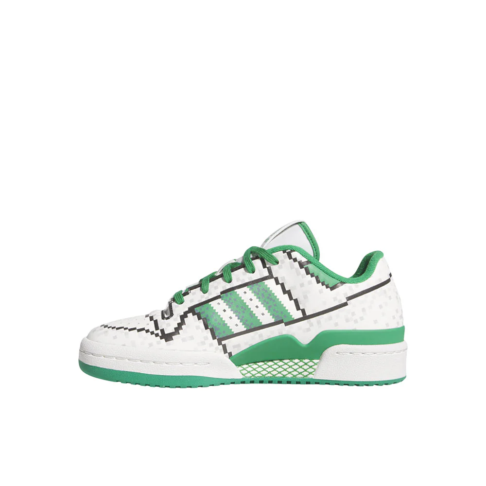 Forum Low CL Graphic Lace Up Sneakers (Big Kid) - Image 3