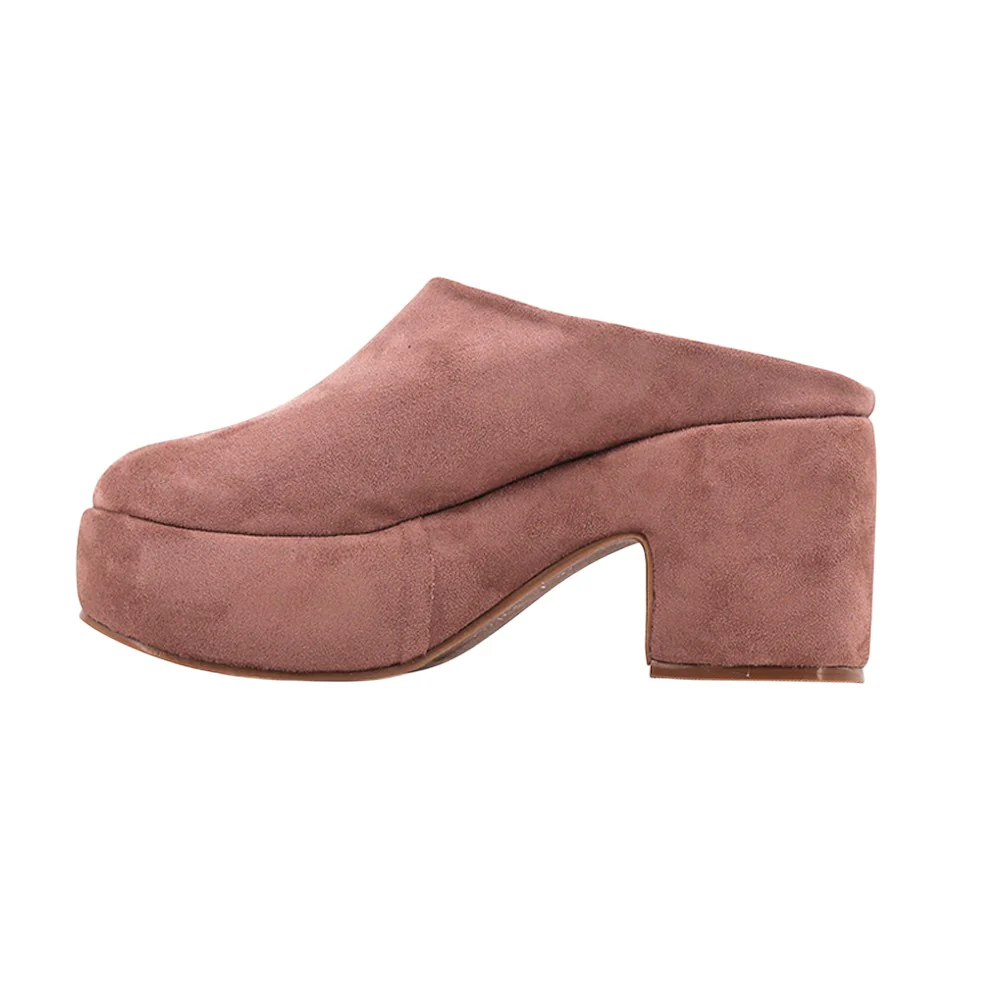 Frankie Heel Mule Clogs - Image 3