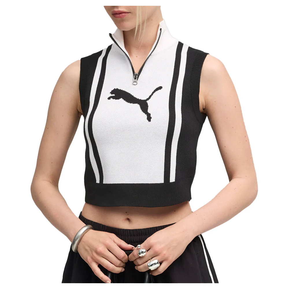 Future.PUMA.Archive Half Zip Tank Top - Image 3