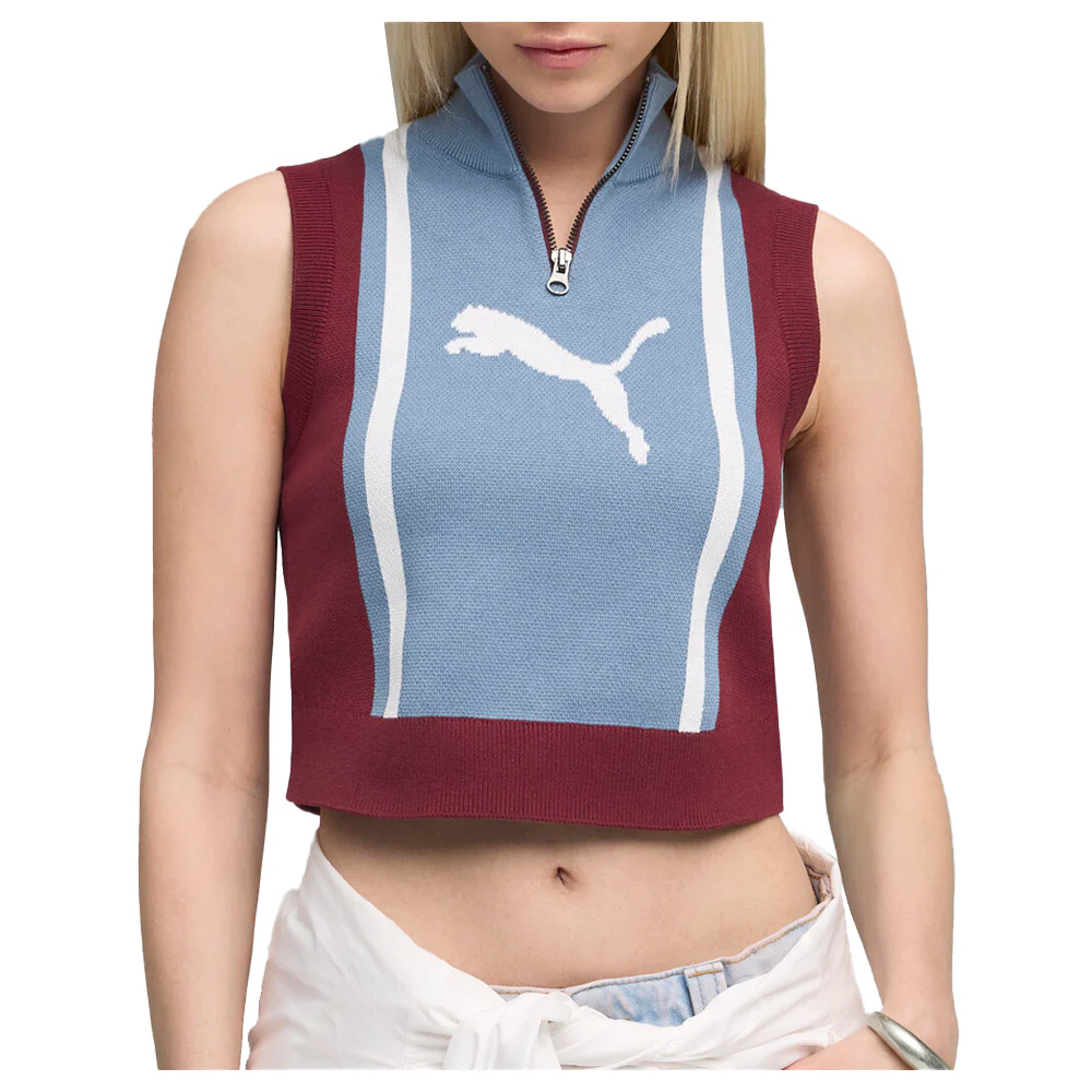 Future.PUMA.Archive Half Zip Tank Top - Image 3