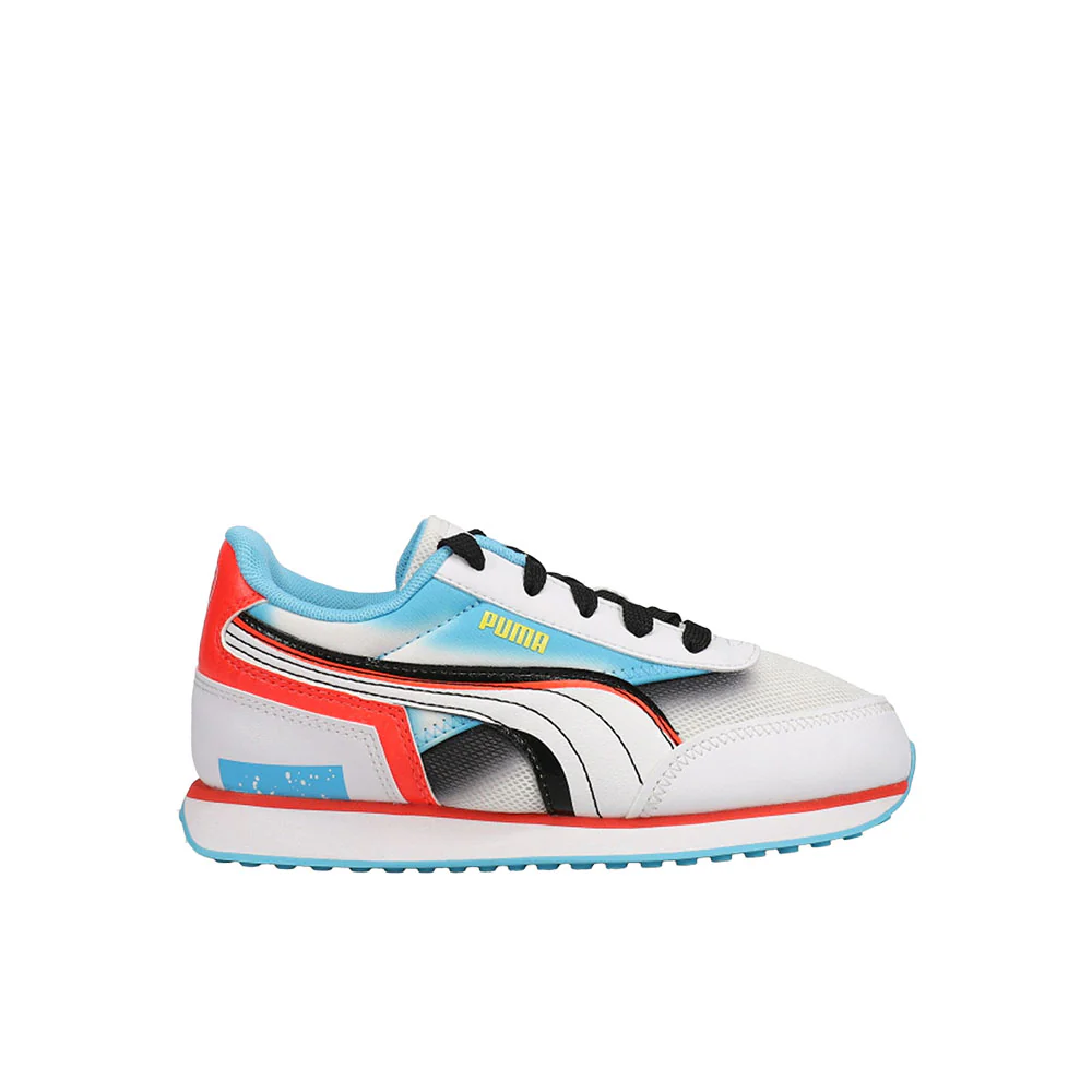 Future Rider Airbrush Lace Up Sneakers (Little Kid)