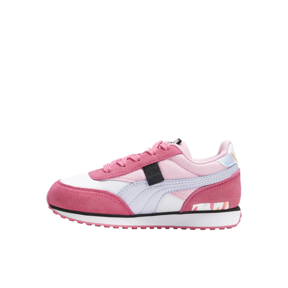 Future Rider Nail Glam Lace Up Sneakers (Little Kid) - Image 3