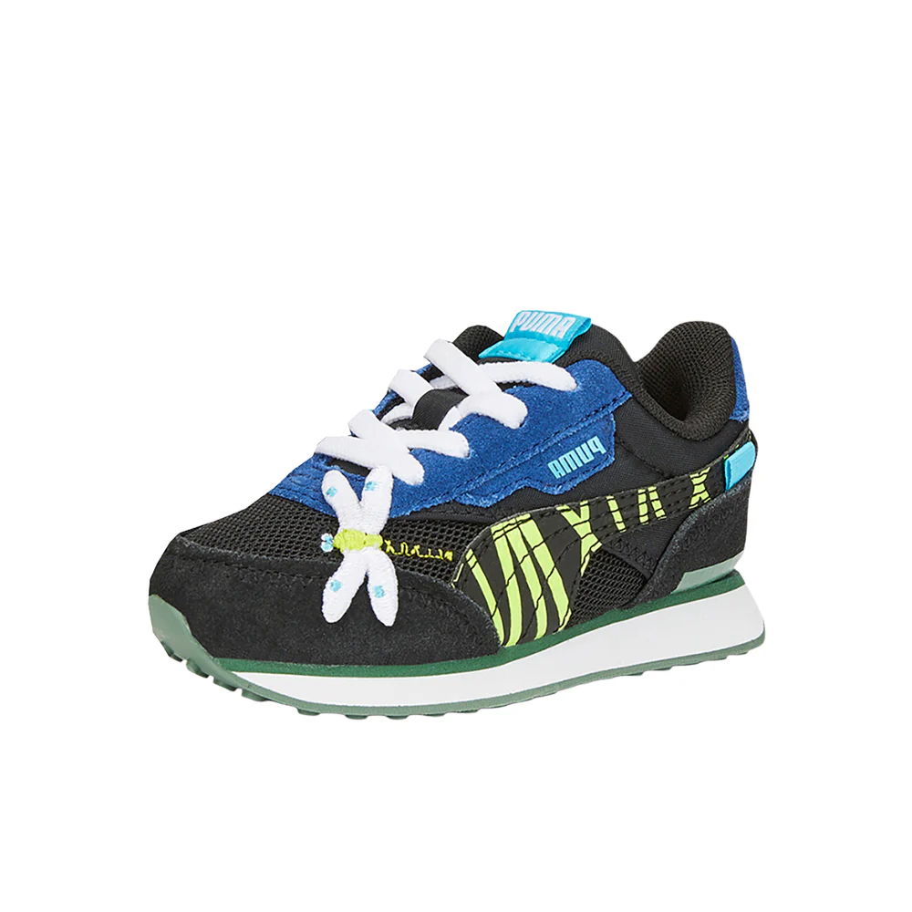PUMA X SMILEYWORLD Future Rider AC Lace Up Sneakers (Toddler) - Image 2