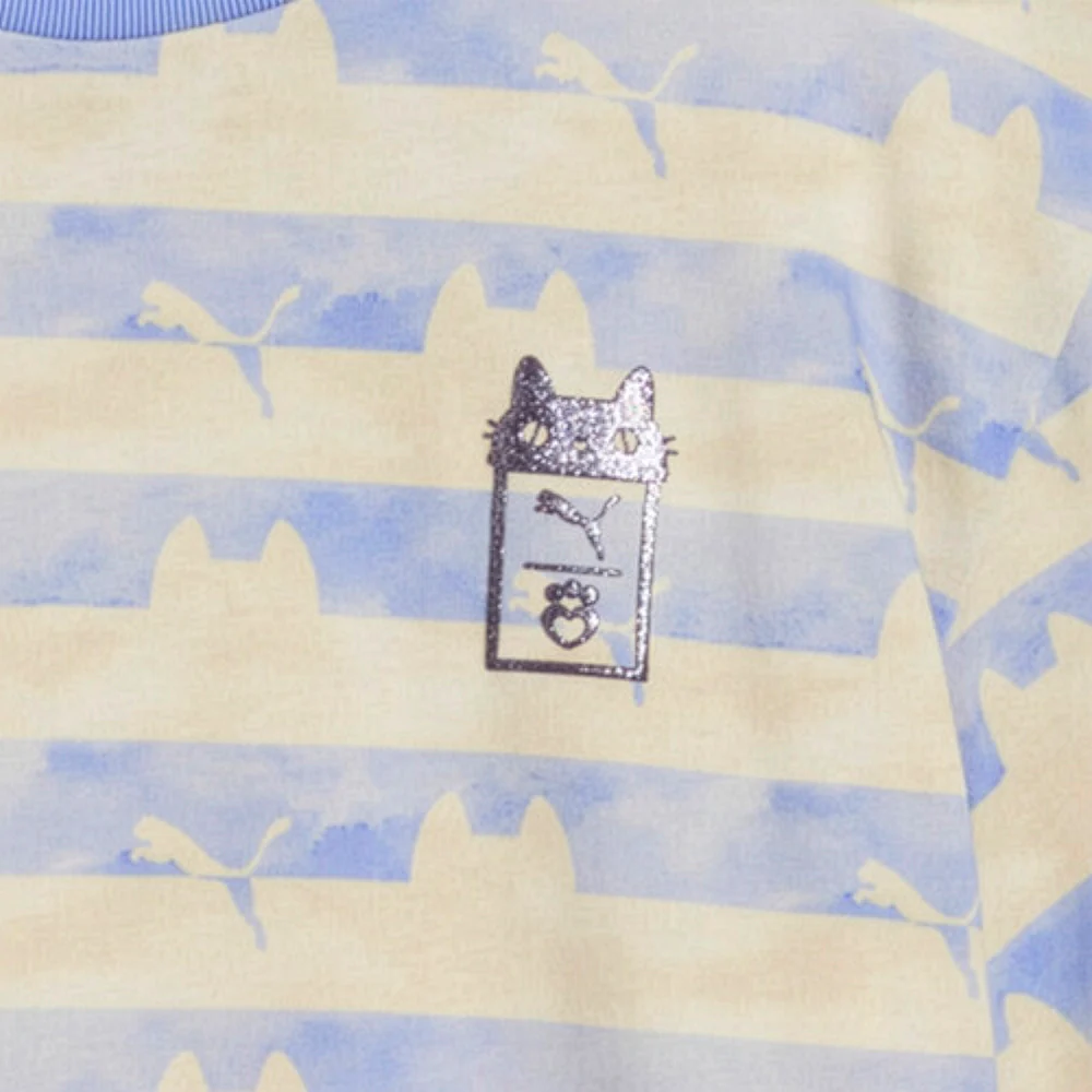 Gabby'S Dollhouse Striped Crew Neck Short Sleeve T-Shirt (Youth) - Image 3