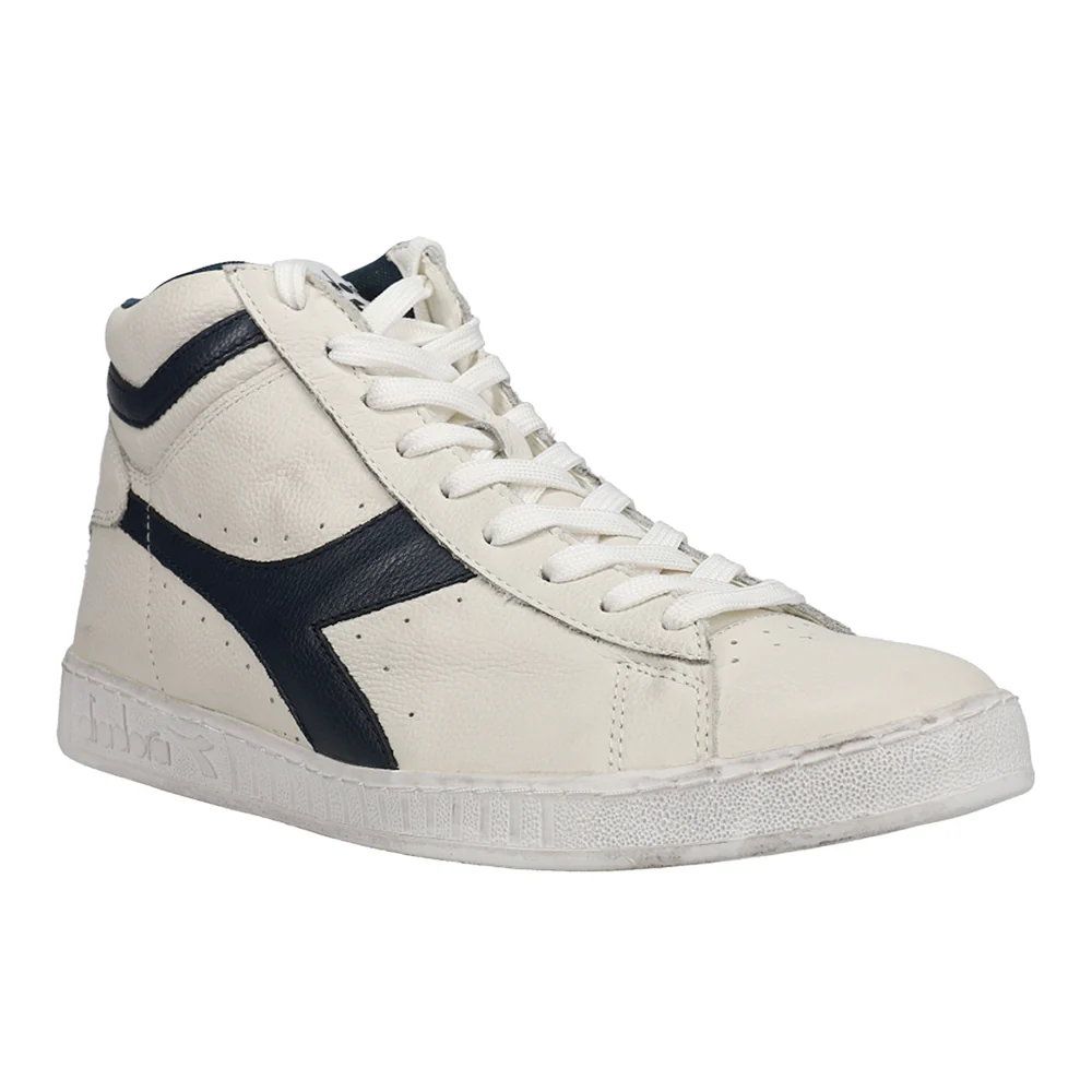 Game L Waxed High Top Sneakers - Image 2