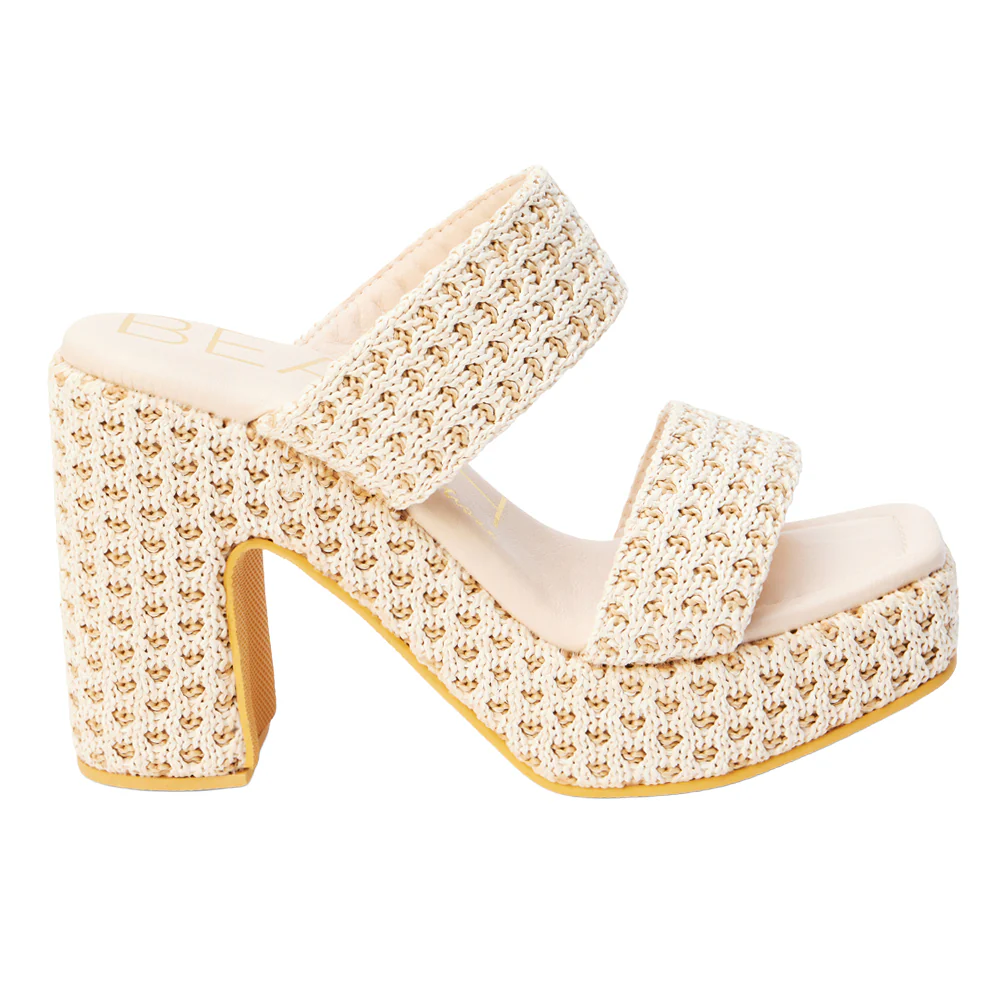 Gem Platform Block Heel Sandals