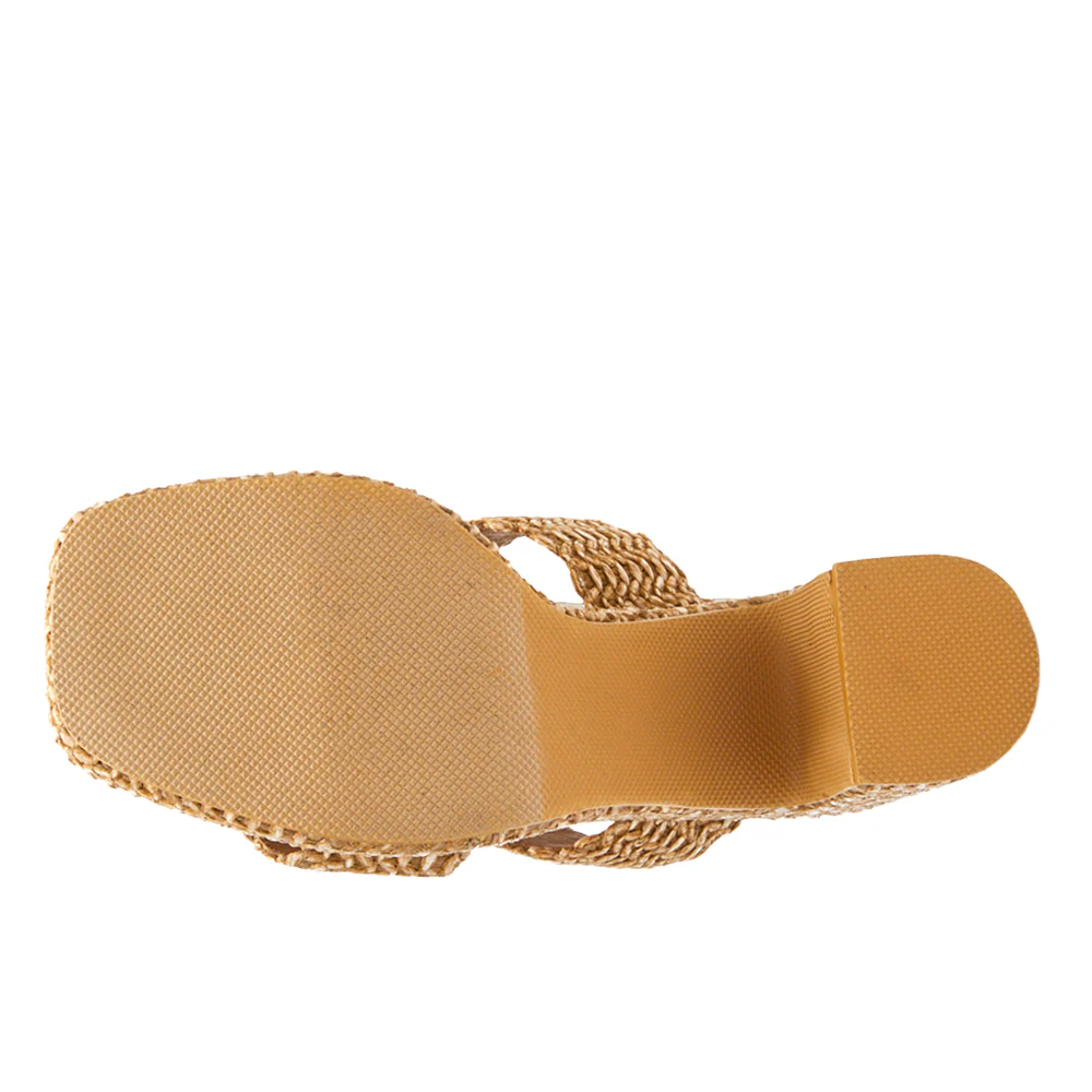Gem Platform Block Heel Sandals - Image 5