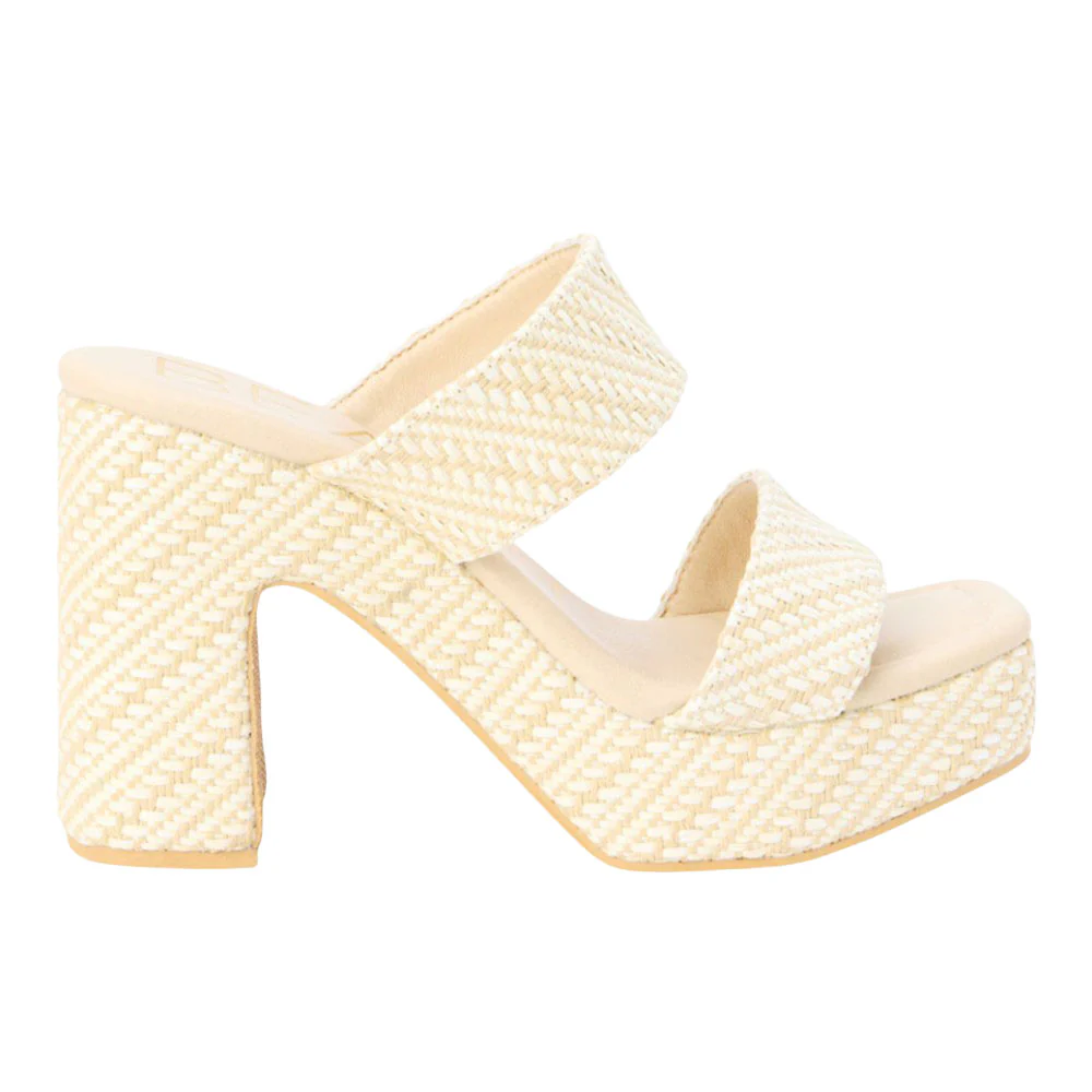 Gem Platform Block Heel Sandals