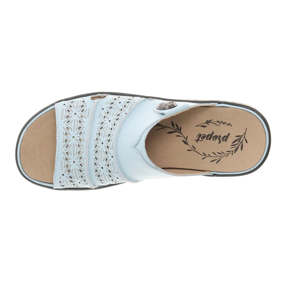 Gertie Cut-Outs Slide Sandals - Image 4