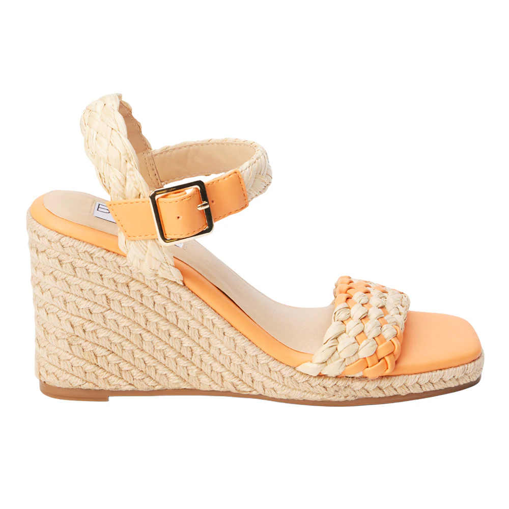 Getty Ankle Strap Espadrille Wedge Sandals