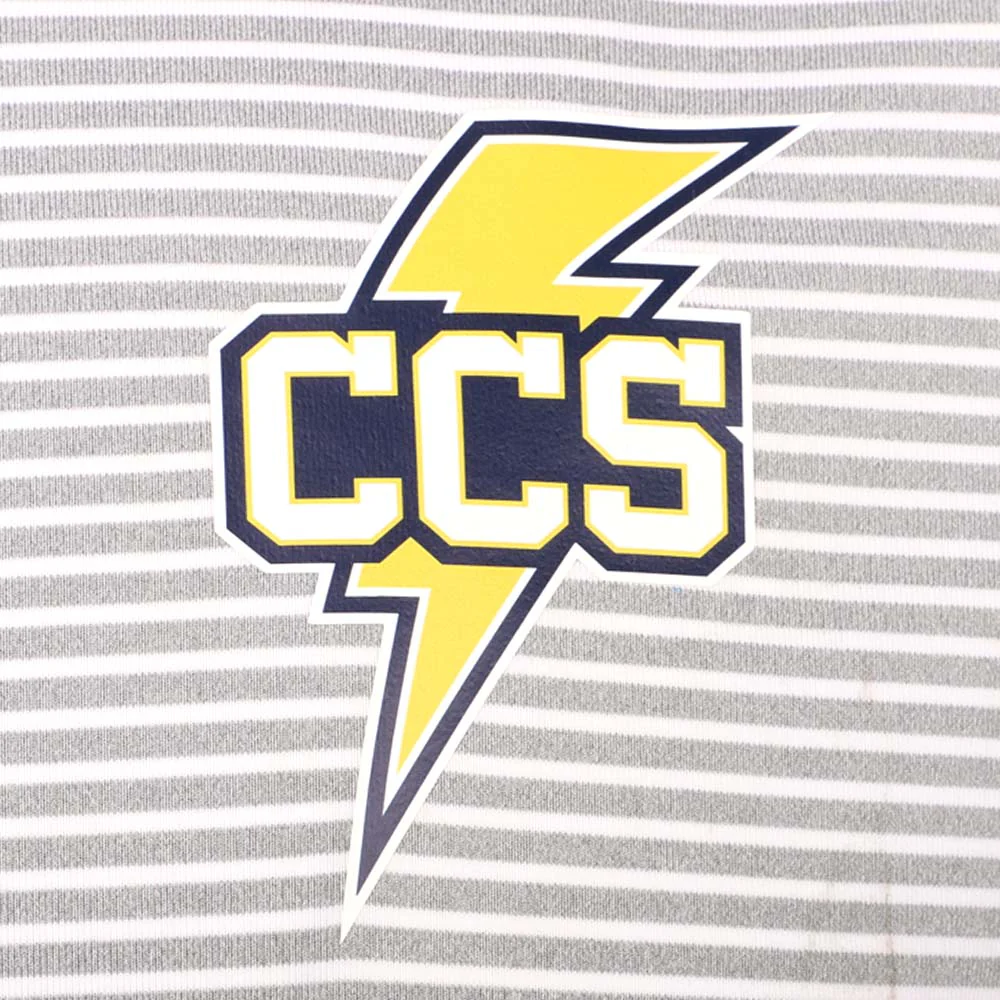 Golf T Logo Stripes Short Sleeve Polo Shirt - Image 3