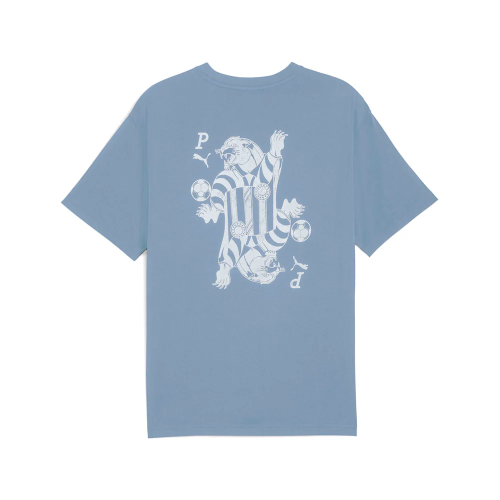 Graphic Card Play Relaxed Crew Neck Short Sleeve T-Shirt - Image 2