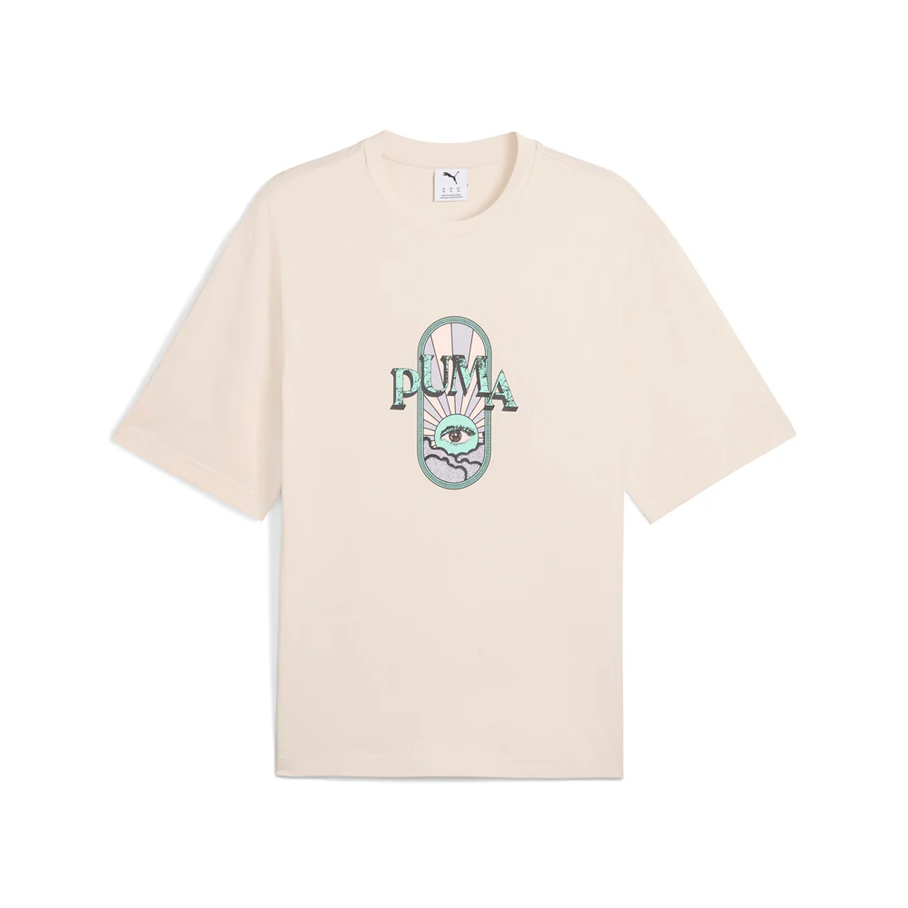Fest Boxy Graphic Crew Neck Short Sleeve T-Shirt