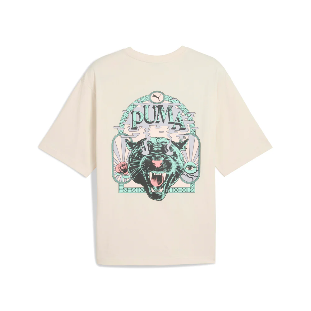 Fest Boxy Graphic Crew Neck Short Sleeve T-Shirt - Image 2