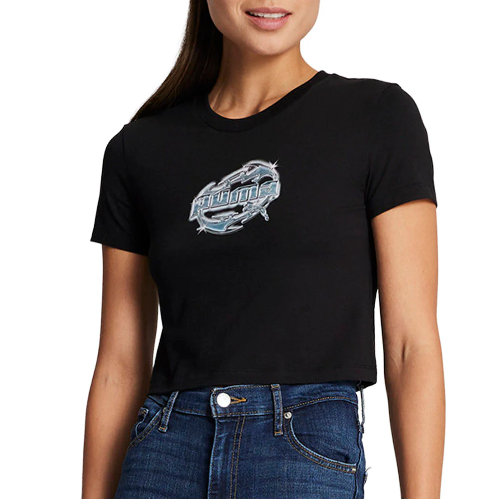 Graphics Hyper Girl Baby Crew Neck Short Sleeve T-Shirt - Image 5