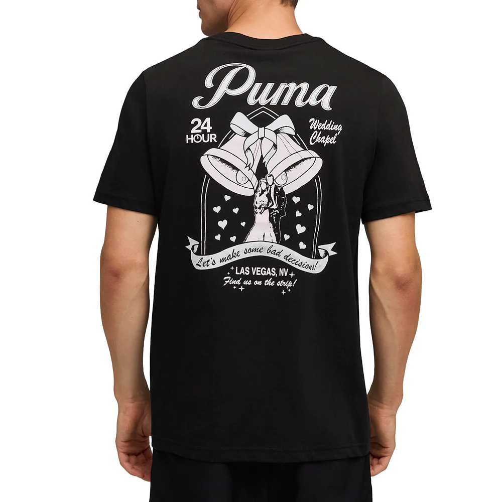 Graphics Lv Chapel Crew Neck Short Sleeve T-Shirt - Image 4