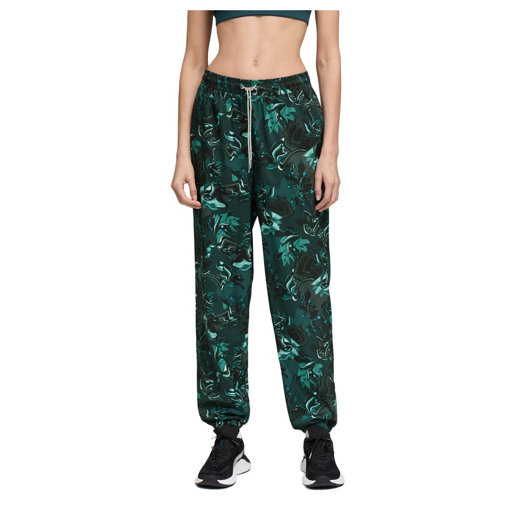 Green Terrains Woven Joggers - Image 3