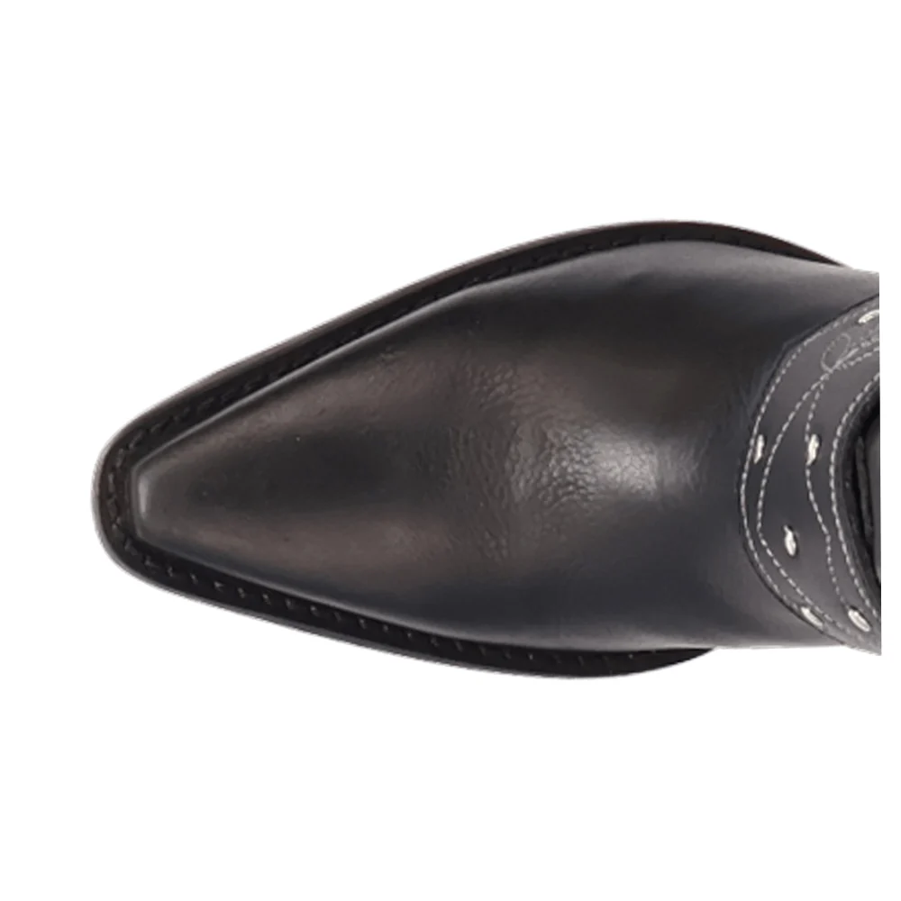 Grit N' Grace Slouchy Studded Snip Toe Pull On Boots - Image 4