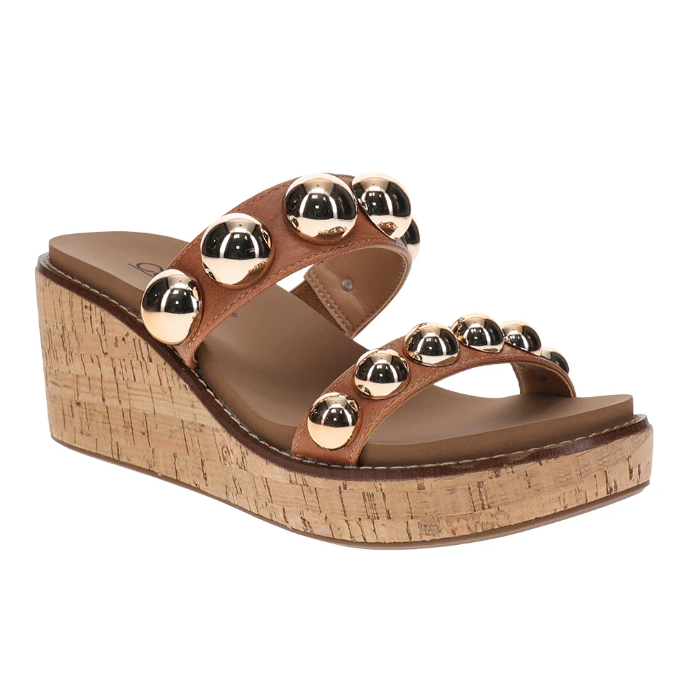Happy Go Lucky Wedge Sandals - Image 2