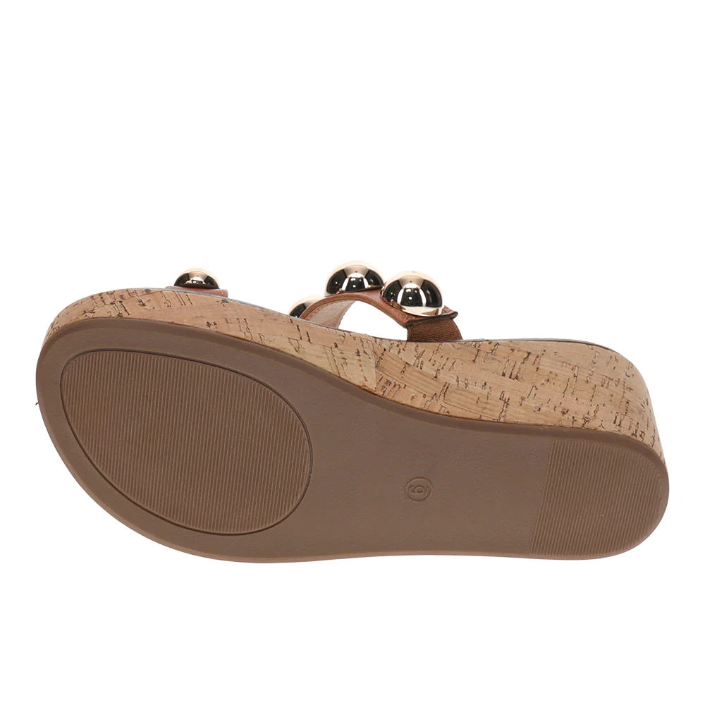 Happy Go Lucky Wedge Sandals - Image 5