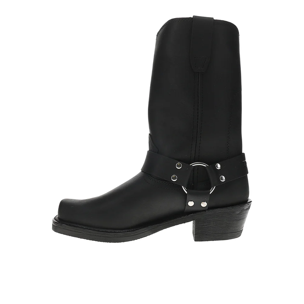 Harness Square Toe Motorcycle Boots - Image 3