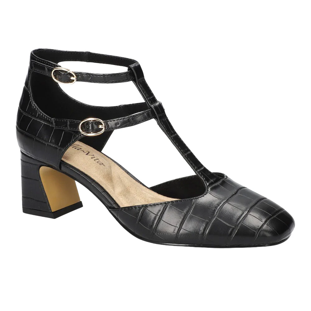 Harpswell T-Strap Block Heel Pumps - Image 2