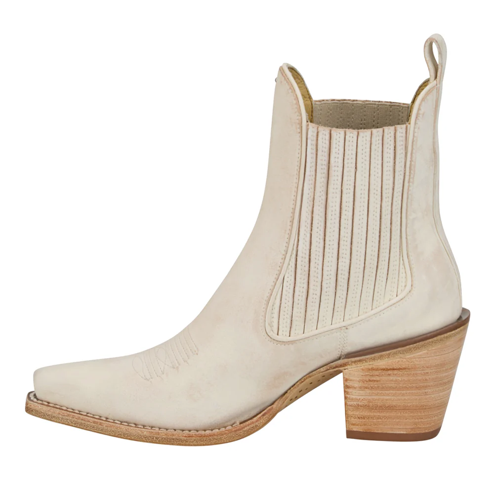 Hart 6 Inch Snip Toe Pull On Cowboy Booties - Image 3